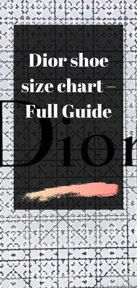 christian dior shoes size chart|christian dior shoe price.